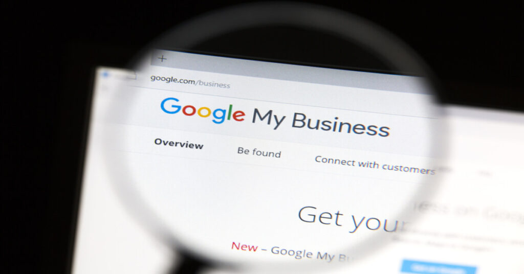 google my business (GMB)