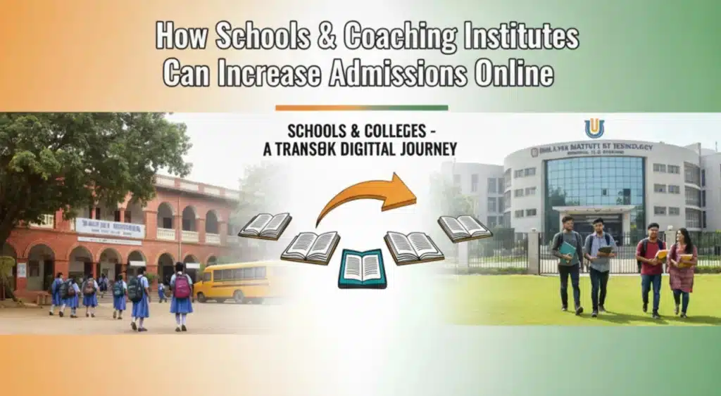 How Schools & Coaching Institutes Can Increase Admissions Online